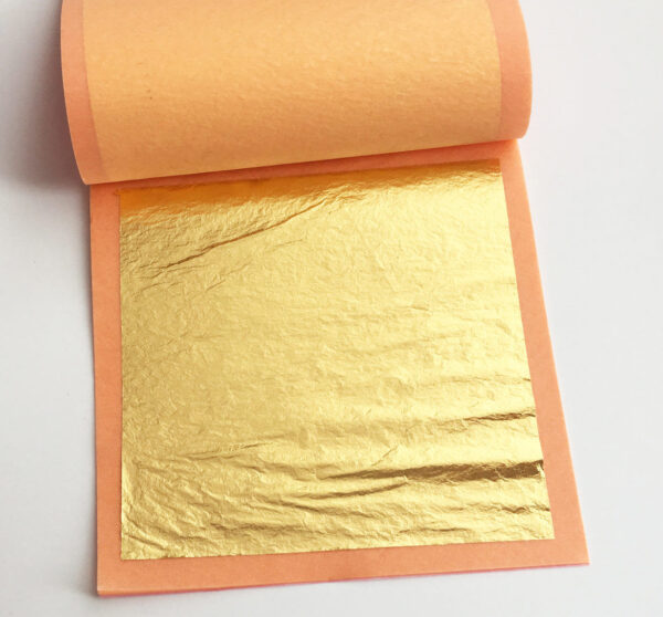 24k gold leaf booklet