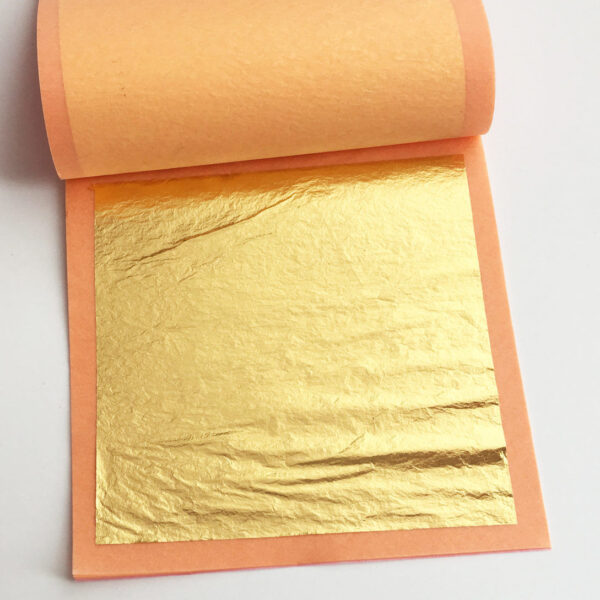 24k gold leaf booklet