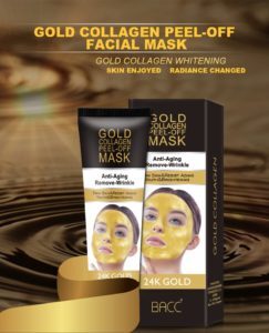 gold collagen peel off mask