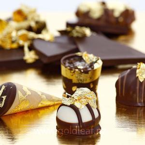 gold-flakes-on-chocolates-buy-at-gold-leaf-nz