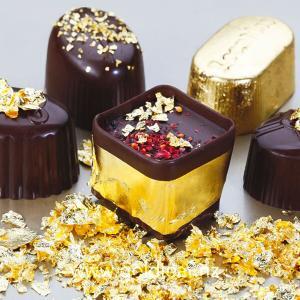 gold-flakes-on-dark-chocolates-buy-at-gold-leaf-nz