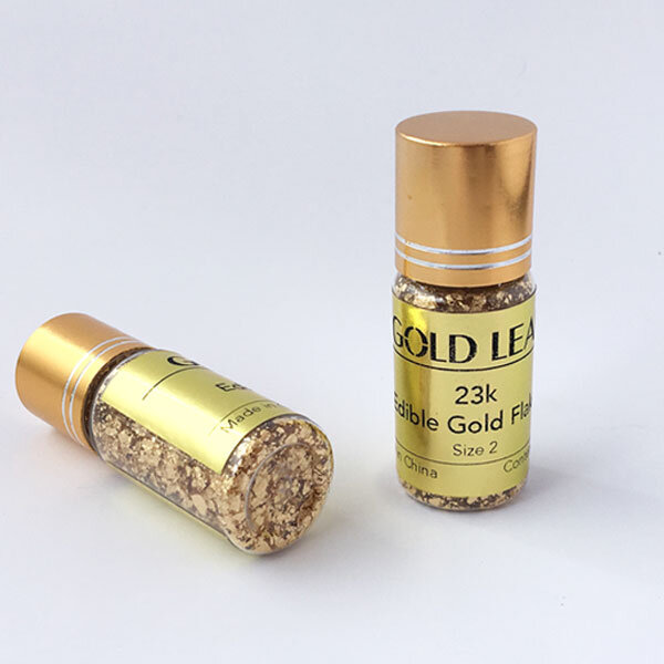 24 K Gold Leaf Crumbs Shaker ( 100 mg)