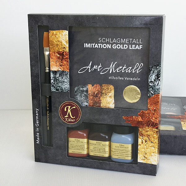 Gold Leaf Antiquing Kit @ Raw Materials Art Supplies