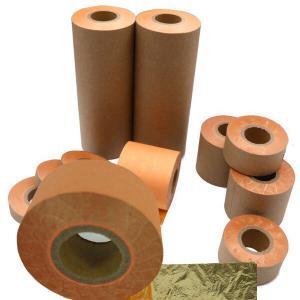 Copper leaf in roll for large gilding