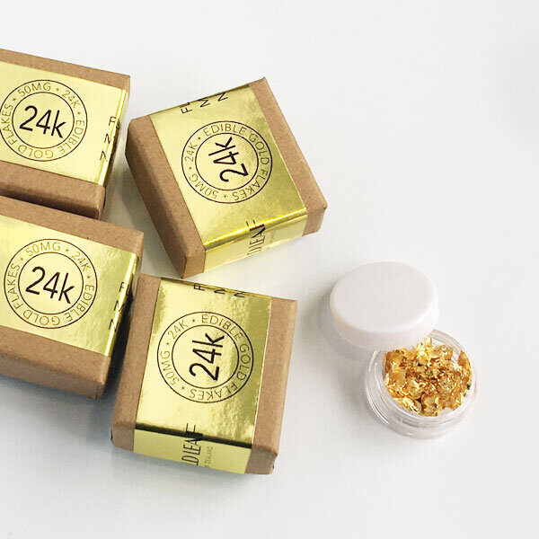 Gold Flakes Edible Flakes, 24k Gold Flakes buy at Gold Leaf NZ