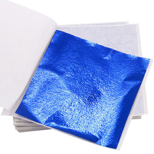 Blue foil for craft DIY and Beauty Salon buy at Gold Leaf NZ