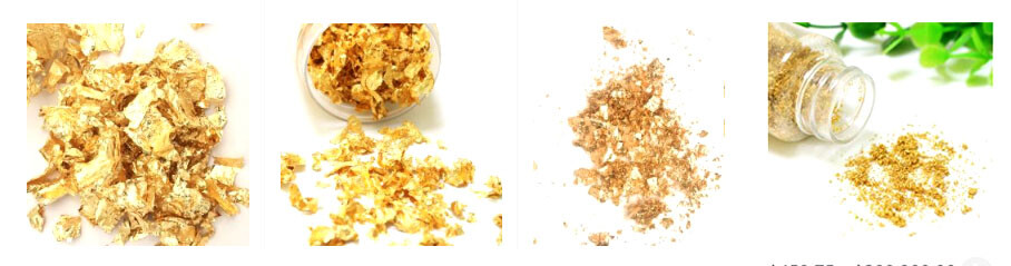 Cosmetic Gold Flakes Buy At Gold Leaf NZ