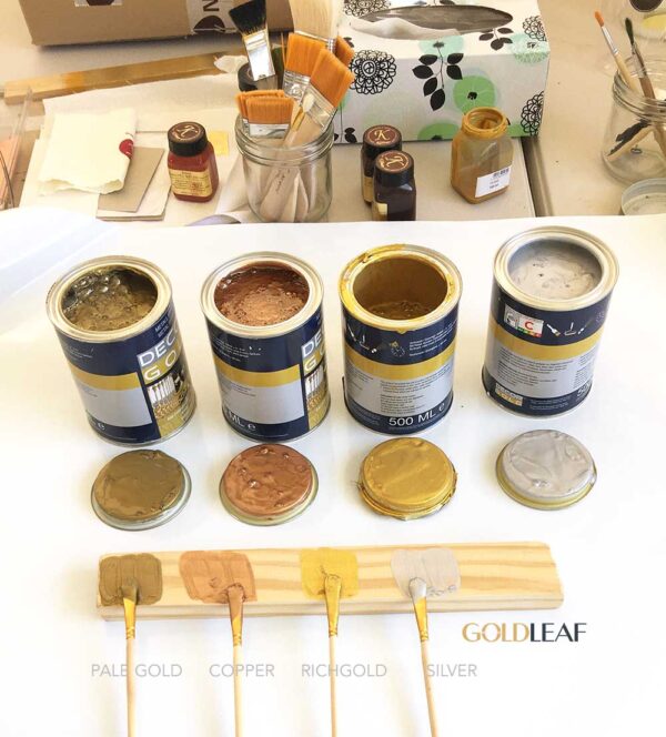 Metallic Gold Paint buy at Gold Leaf NZ