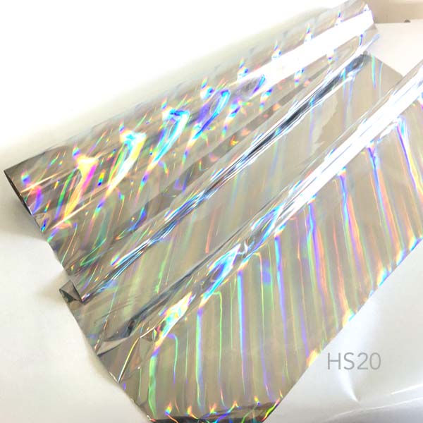 Holographic Silver Foil, Rainbow Laser Hot Stamping Foil Buy at