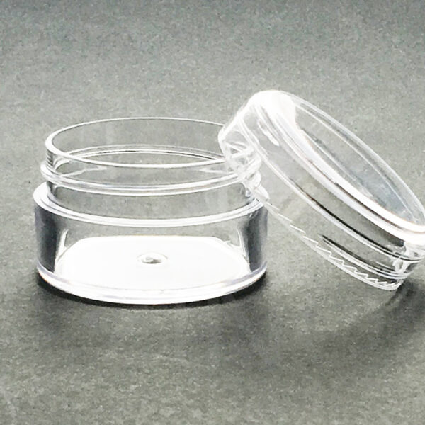 Plastic jar with lid buy at Gold Leaf NZ
