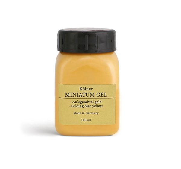 Minimum 3D Gel Gilding Size For Calligraphy on Paper