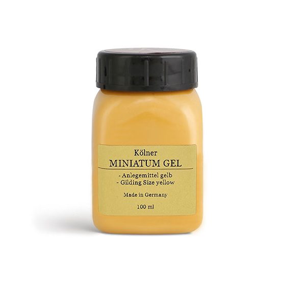 Minimum 3D Gel Gilding Size For Calligraphy on Paper